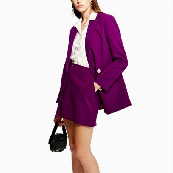 Topshop Purple Suit - Picture 2 of 8